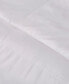 European White Goose Down 1000 Thread Count Cotton Comforter, Twin