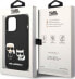 Фото #8 товара Karl Lagerfeld Etui Karl Lagerfeld KLHMP14XSSKCK Apple iPhone 14 Pro Max hardcase czarny/black Liquid Silicone Karl & Choupette Magsafe