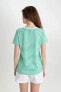 Kadın T-shirt C2613ax/gn689 Green