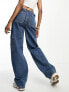 Фото #7 товара ASOS DESIGN Tall cargo jean in mid blue