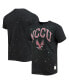 ფოტო #1 პროდუქტის Men's Black North Carolina Central Eagles Bleach Splatter T-shirt