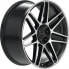 Фото #3 товара Колесный диск литой Proline PFG forged black matt polished 10x22 ET21 - LK5/130 ML84