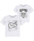 Toddler Boys White Kansas City Chiefs Coloring Activity Two-Pack T-shirt Set