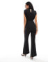 Фото #4 товара ASOS DESIGN high neck jumpsuit in black