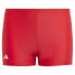 ADIDAS 3 Stripes swimming boxer Better Scarlet / White, 15-16 лет - фото #2