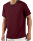 Фото #3 товара Men's Short Sleeve Henley T-Shirt