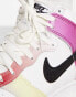 Фото #6 товара Nike Dunk High top trainers in white and multi