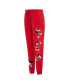 Women's Red Mickey Mouse Relax Fleece Jogger