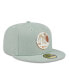Фото #2 товара Men's Green Golden State Warriors Springtime Camo 59FIFTY Fitted Hat