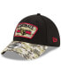 Фото #3 товара Men's Black-Camouflage Arizona Cardinals 2021 Salute To Service 39THIRTY Flex Hat