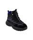 Фото #1 товара Men's Mixed Media Hi Top Lightweight Sole Trekking Sneakers