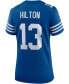 Фото #3 товара Women's T.Y. Hilton Royal Indianapolis Colts Alternate Game Jersey