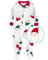 Фото #38 товара Toddler 3-Pack Holiday 100% Snug Fit Cotton Footie Pajamas 18M