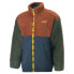 Фото #1 товара Puma Sherpa Full Zip Jacket Mens Size M Casual Athletic Outerwear 84935364