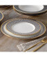 Blueshire Set of 4 Dinner Plates, Service For 4