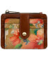 ფოტო #1 პროდუქტის Cassis ID Small Printed Leather Wallet