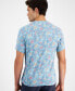 Фото #2 товара Men's Bay Breeze Regular-Fit Floral T-Shirt, Created for Macy's