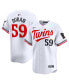 Фото #1 товара Men's Jhoan Duran White Minnesota Twins Home limited Player Jersey