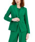 Women's Single-Button Peak-Lapel Blazer