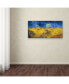 Фото #3 товара Vincent van Gogh 'Wheatfield with Crows' Canvas Art - 47" x 24" x 2"