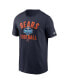 Фото #2 товара Men's Navy Chicago Bears 2022 Training Camp Athletic T-shirt