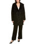 Фото #3 товара Stella + Lorenzo Plush Coat Women's Black Xs