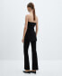 ფოტო #3 პროდუქტის Women's High-Waist Straight Pants