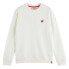 SCOTCH & SODA Free Spirit Bird sweatshirt Белый, L - фото #1