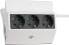 Фото #1 товара Brennenstuhl 1150070 - 3 m - 3 AC outlet(s) - Indoor - IP20 - Anthracite - White - 16 A