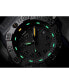 ფოტო #8 პროდუქტის Men's Swiss Navy Seal Military Dive Black Rubber Strap Watch 45mm