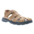 Propet Hunter Fisherman Mens Brown Casual Sandals MSO043L-TAN