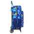 Школьный рюкзак с колесиками Sonic Speed Синий 33 x 42 x 14 cm