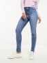 New Look lift and shape skinny jeans in mid blue