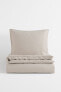 Фото #3 товара Linen Twin Duvet Cover Set