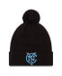 Men's Black New York City FC Jersey Hook Cuff Knit Hat with Pom