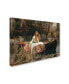 Фото #2 товара John William Waterhouse 'The Lady of Shallot' Canvas Art - 47" x 35" x 2"