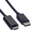 Фото #7 товара VALUE DisplayPort Cable - DP - UHDTV - M/M - 2 m - 2 m - DisplayPort - Male - Male - Straight - Straight