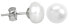 Фото #3 товара Серьги JL Luxury Pearls White Pearl Eclipse