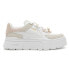 Фото #1 товара Puma Mayze Stack Edgy Pearl Platform Womens White Sneakers Casual Shoes 3896070