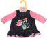 Фото #2 товара Одежда для кукол Zapf Sukienka jeansowa Dolly Moda dla lalki Baby Born 43 cm