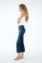 TRF SLIM CROPPED BELL BOTTOM MID-WAIST JEANS