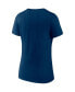 ფოტო #4 პროდუქტის Women's Deep Sea Blue, Gray Seattle Kraken Parent 2-Pack V-Neck T-shirt Set