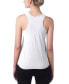 Фото #2 товара Women's Tri-Blend Racer Tank Top