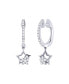 Фото #1 товара СерьгиLuvMyJewelryDiamond Hoop Star Kissed