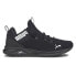 Фото #1 товара Puma Enzo 2 Uncaged Running Mens Black Sneakers Athletic Shoes 19510501
