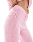 Фото #2 товара The Frolic lucia wide leg beach trousers in pink