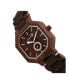 ფოტო #2 პროდუქტის Acadia Wood Bracelet Watch Brown 43Mm