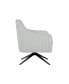 29.1" Velvet Gunnar Swivel Accent Chair
