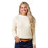 Фото #1 товара Women's Cable Knit Fisherman Sweater