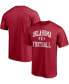 Фото #1 товара Men's Crimson Oklahoma Sooners First Sprint Team T-shirt